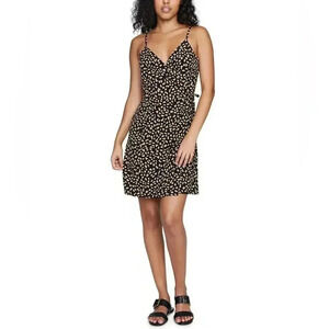 Sanctuary Wrap It Up Tank Dress Sundress in Modern Spots Animal Print Size Small
